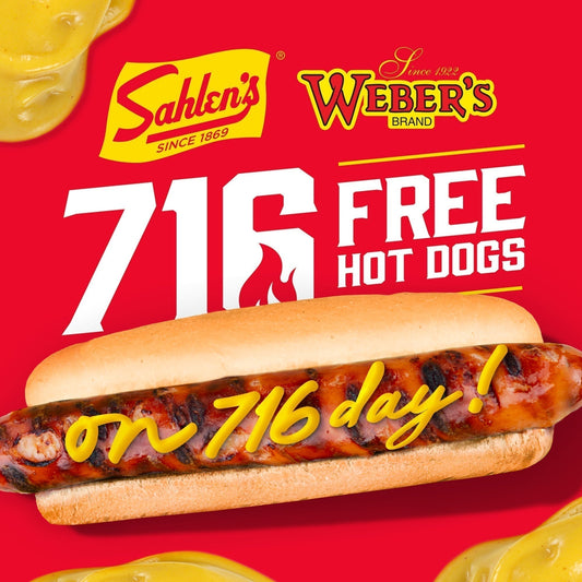 Sahlen’s® and Weber’s Brand Announce Official Partnership on 716 Day