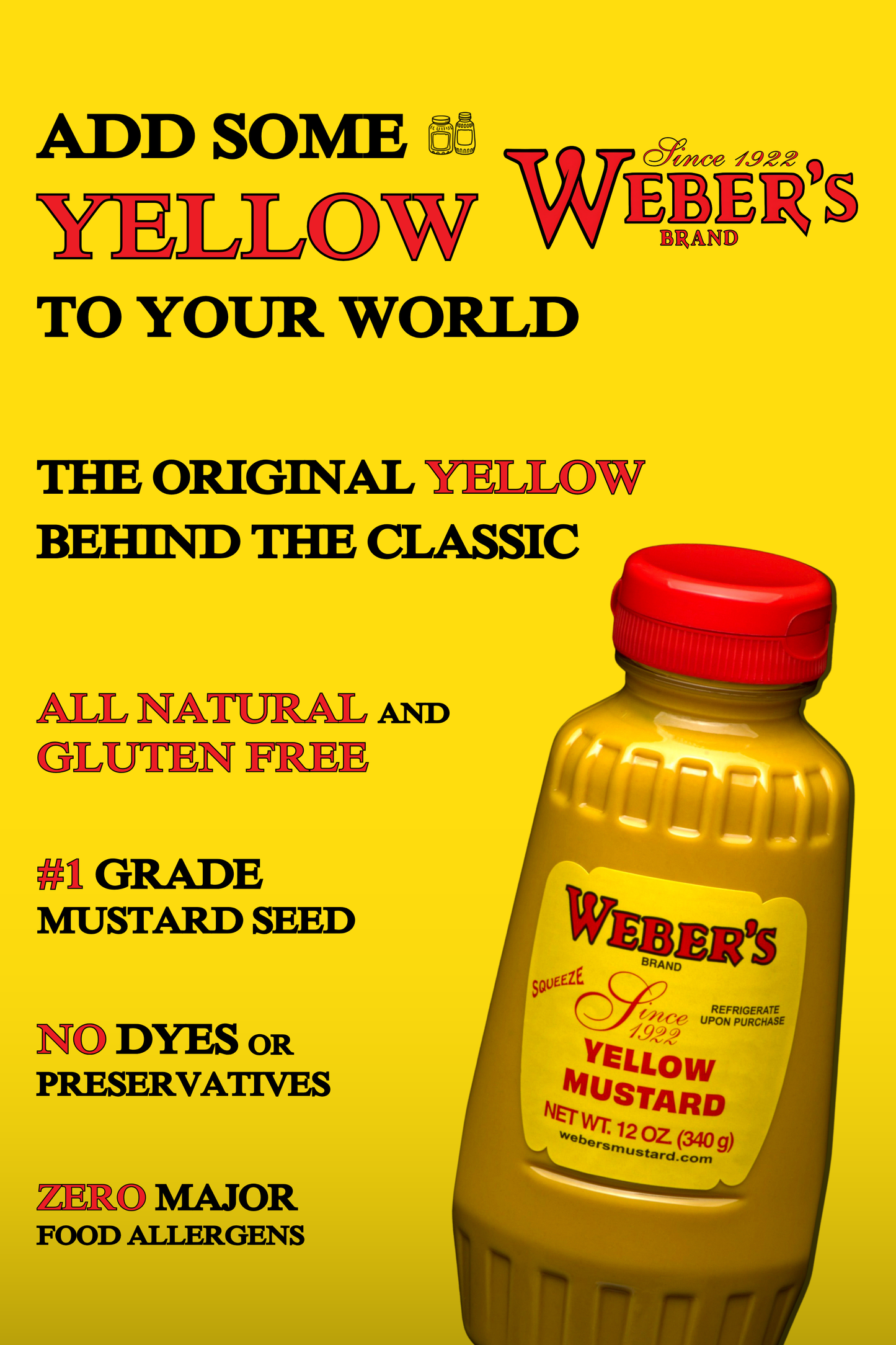 Squeeze Yellow Mustard