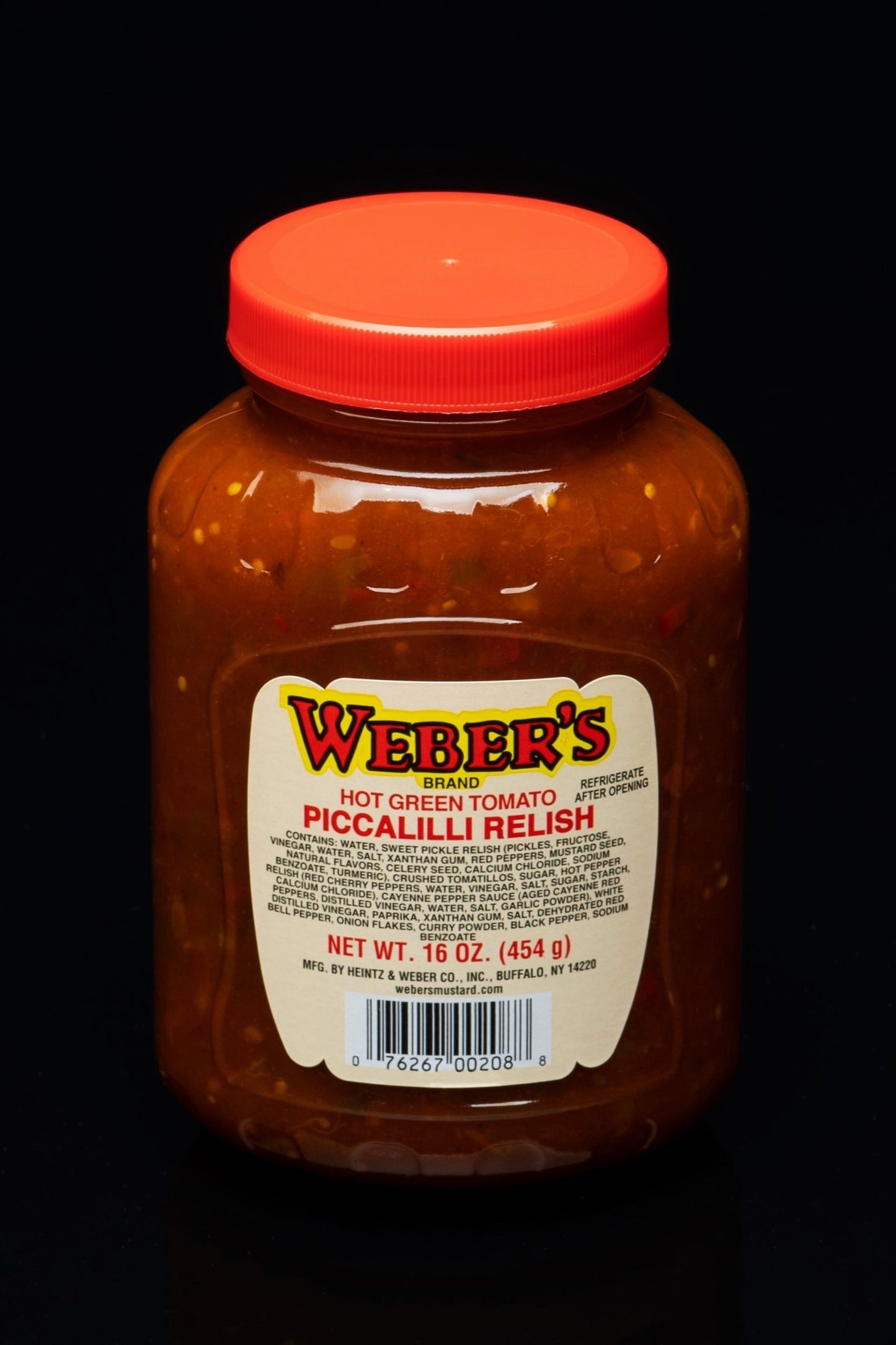 Hot Green Tomato Piccalilli Relish
