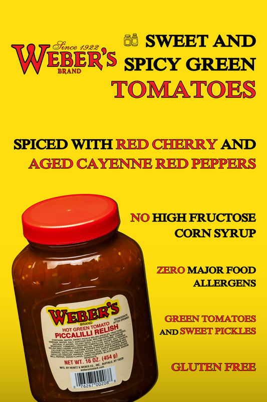 Hot Green Tomato Piccalilli Relish