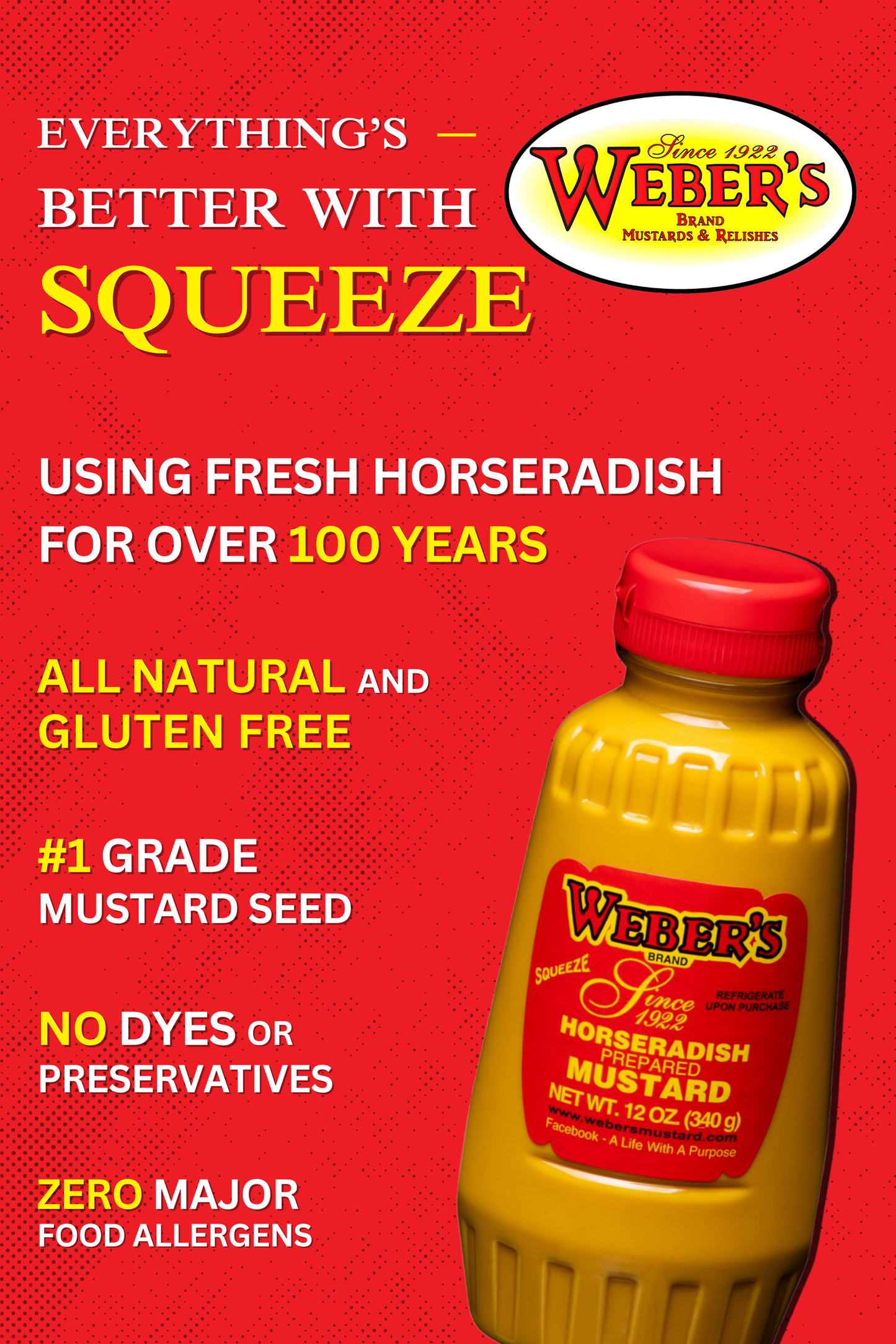 Squeeze Horseradish Mustard