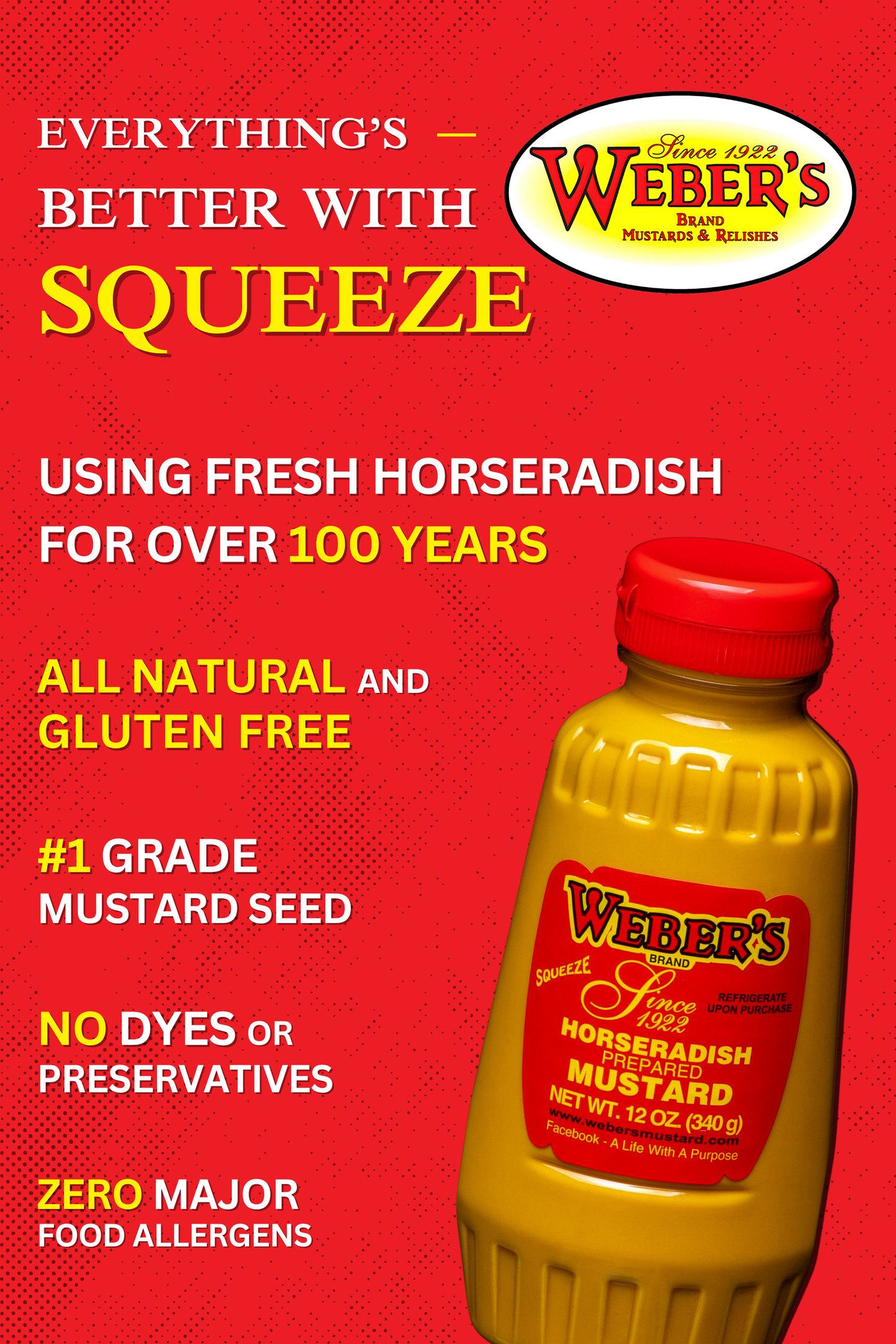 Squeeze Horseradish Mustard